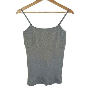 SKINNYGIRL Women’s Gray Shapewear Tank Top Large Slimming Control NWOT